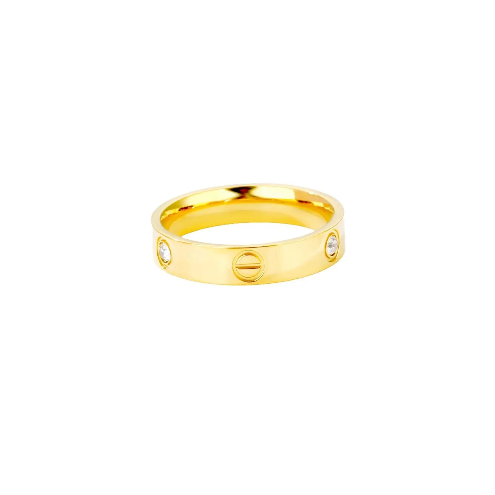Cartier Love Ring - 18 K Gold Plated