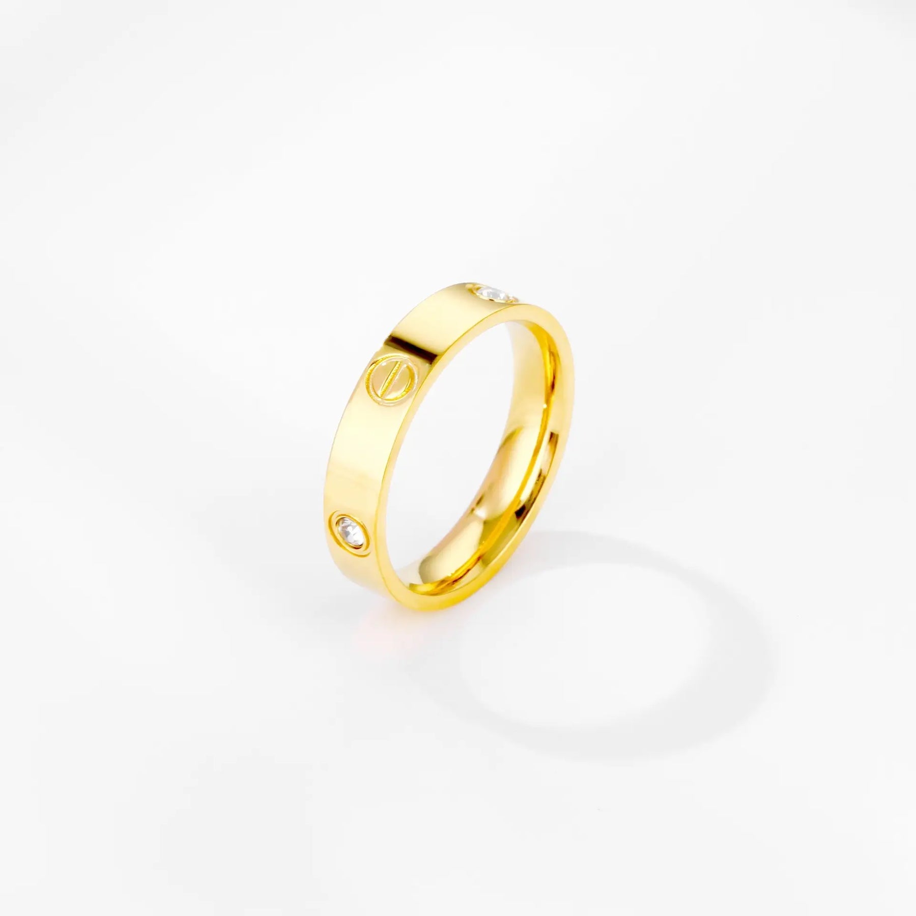 Cartier Love Ring - 18 K Gold Plated