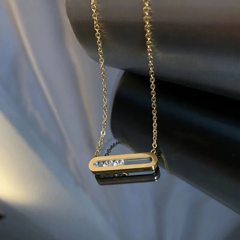 Golden Dew Pendant - 18 K Gold Plated