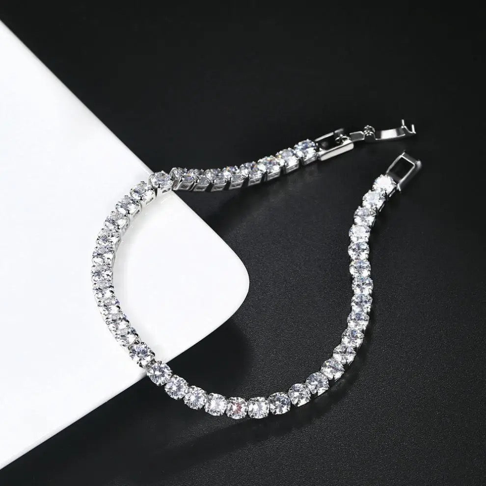 Cynthia Bracelet - Silver Plated