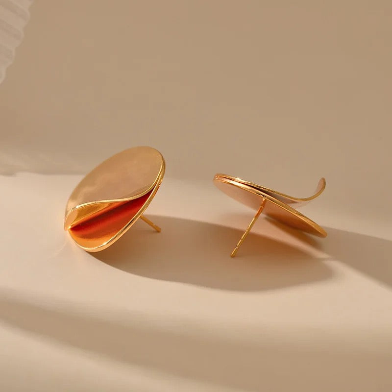 Bloom Earring- 18 K Gold Plated