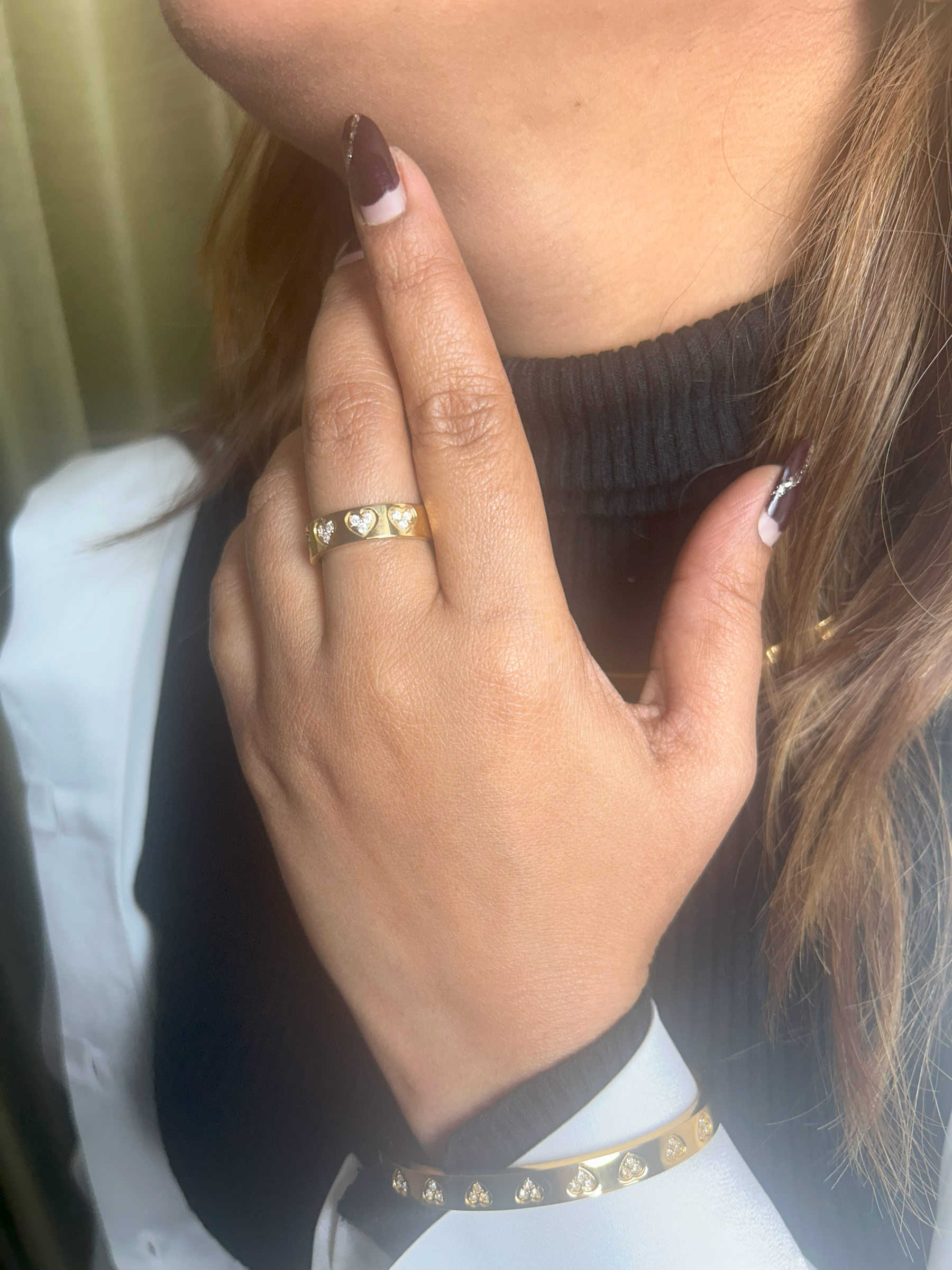 Adore Me Ring - 18 K Gold Plated