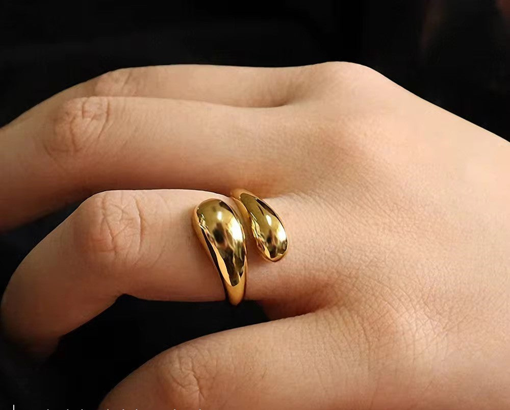 GraceBand Ring - 18 K Gold Plated