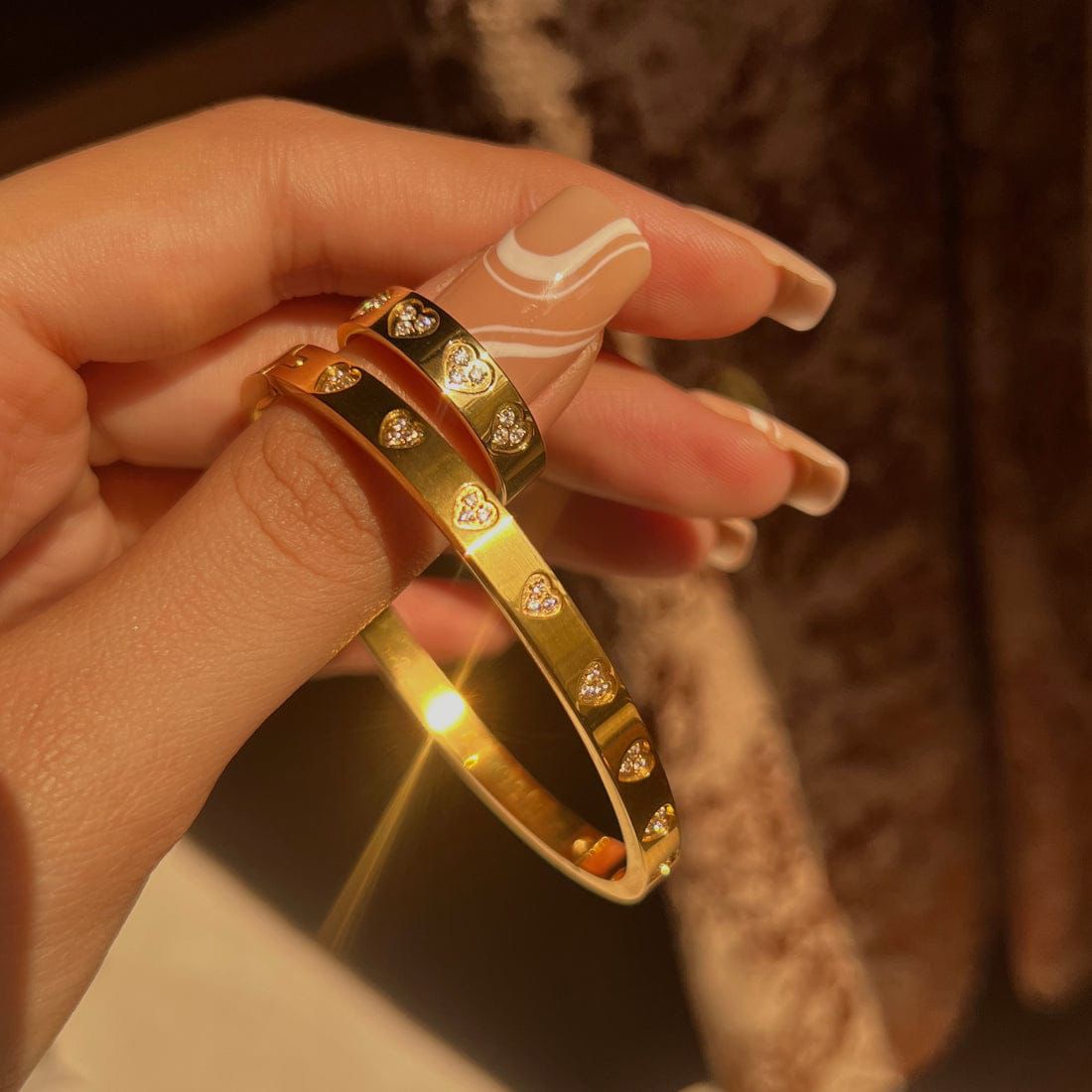 Adore Me Ring - 18 K Gold Plated