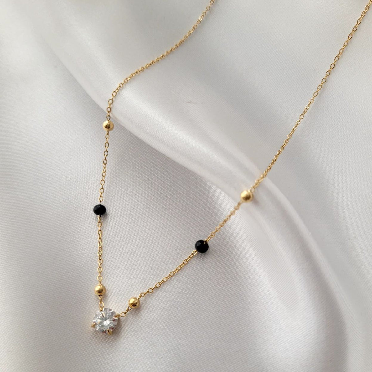 Ashna Mangalsutra - 18 K Gold Plated