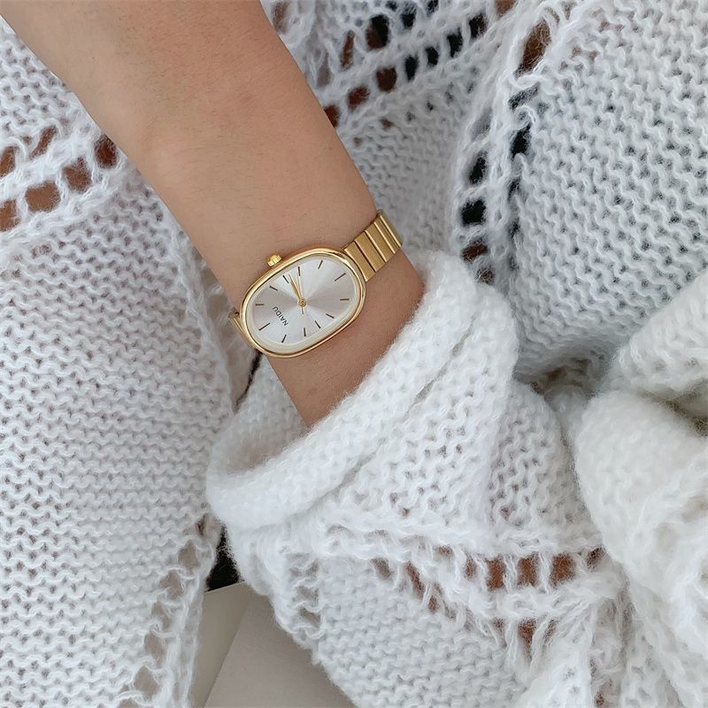 Soft Opal Watch - 18 K Gold Plated