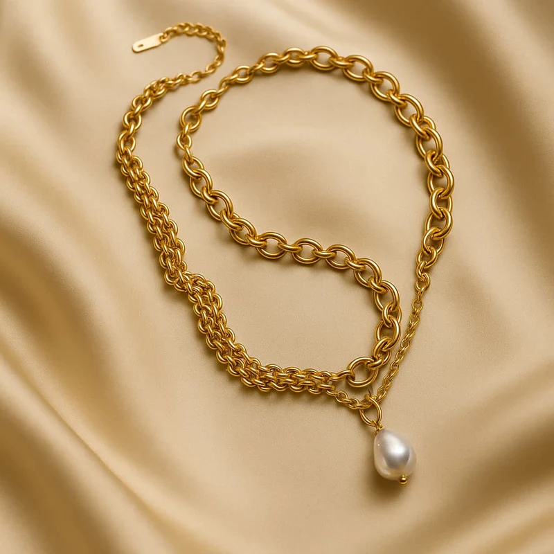 Modern Gold Plated Necklace Trends for Women: Daily Wear & Stacking Styles