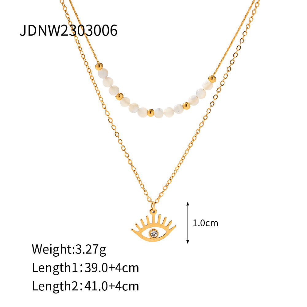 Angel Guard Neckpiece - 18 K Gold Plated