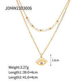 Angel Guard Neckpiece - 18 K Gold Plated