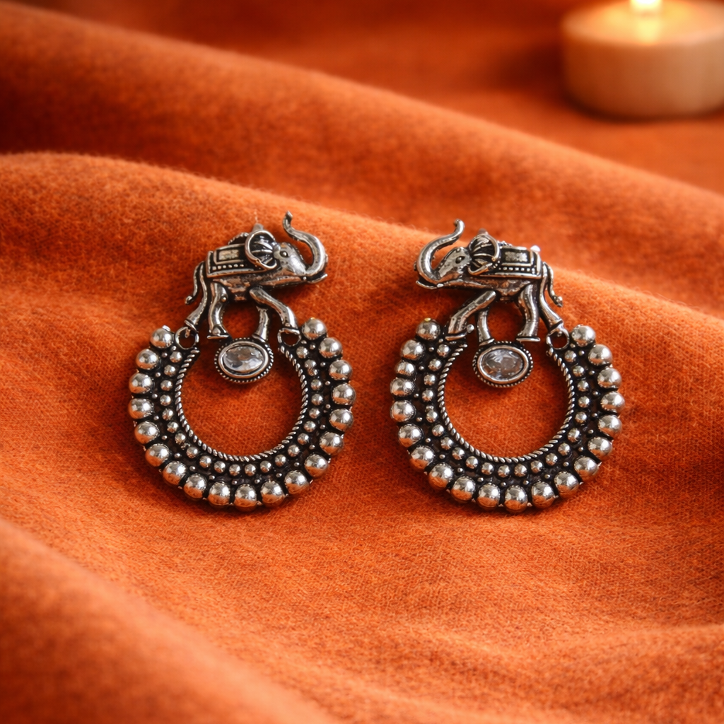 Airavat Chandbali Earrings
