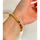 Soulmate’s Band Bracelet - 18 K Gold Plated