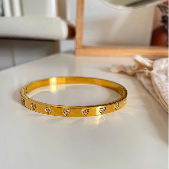 Soulmate’s Band Bracelet - 18 K Gold Plated