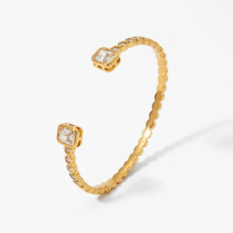 Royale Shine Bracelet - 18 K Gold Plated (Adjustable)