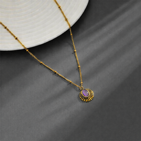 Samayra Neckpiece - 18 K Gold Plated