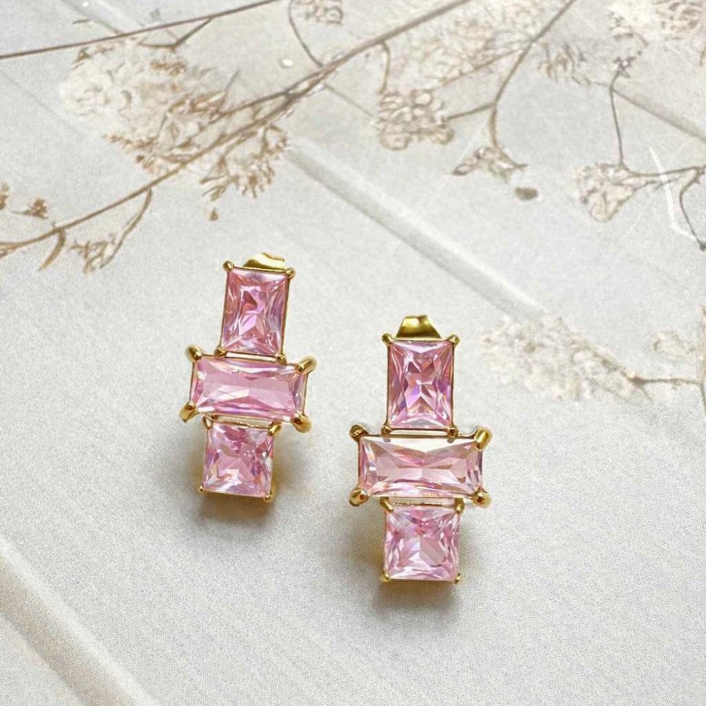 Bare Glow Earring - 18 K Gold Plated