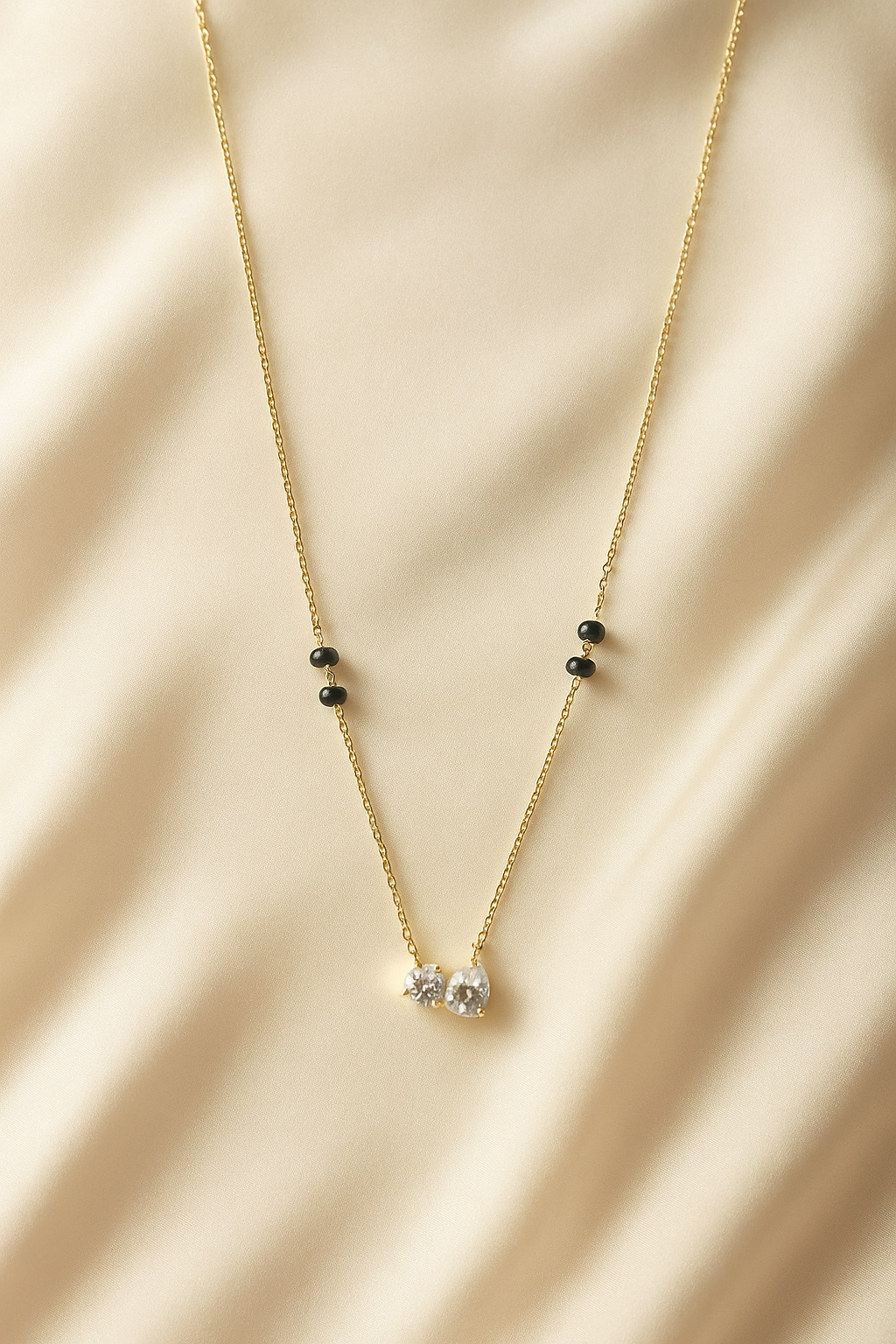 Vedika Mangalsutra - 18 K Gold Plated
