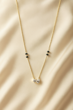 Vedika Mangalsutra - 18 K Gold Plated