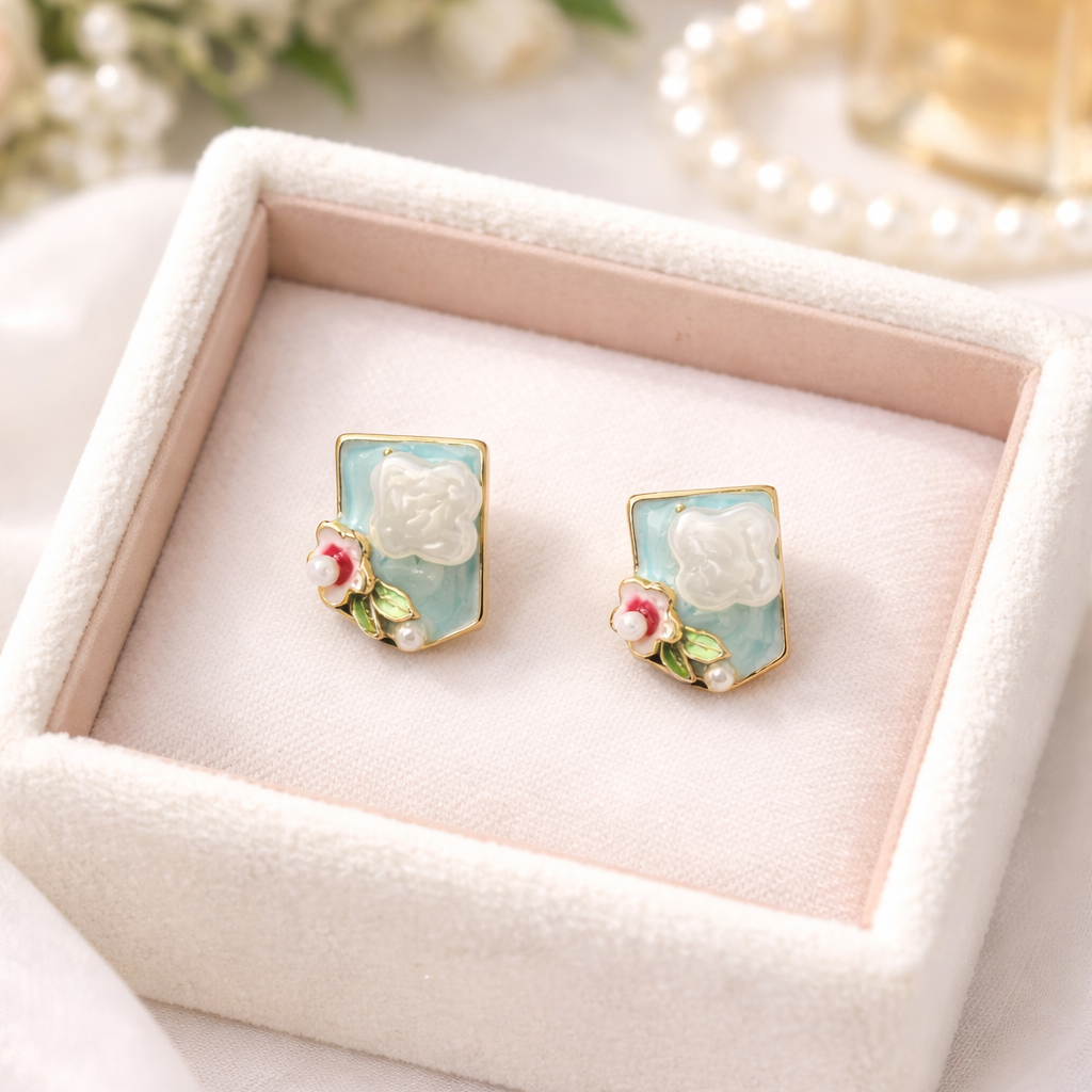 Seashell Earring – 18K Gold Plated