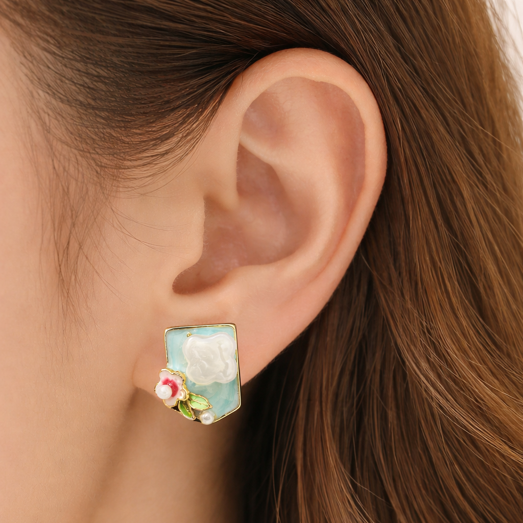Seashell Earring – 18K Gold Plated