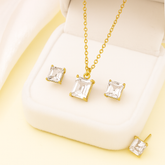 Orvia Pendant Set - 18 K Gold Plated
