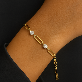 Mira Bracelet- 18 K Gold Plated