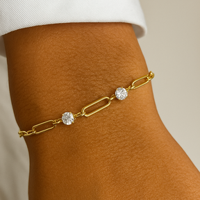 Mira Bracelet- 18 K Gold Plated
