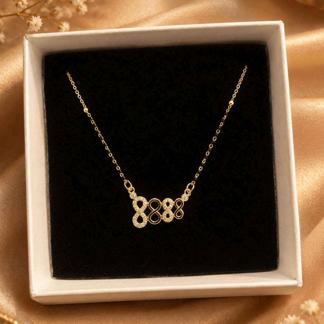 Infinity Mangalsutra – 18K Gold Plated