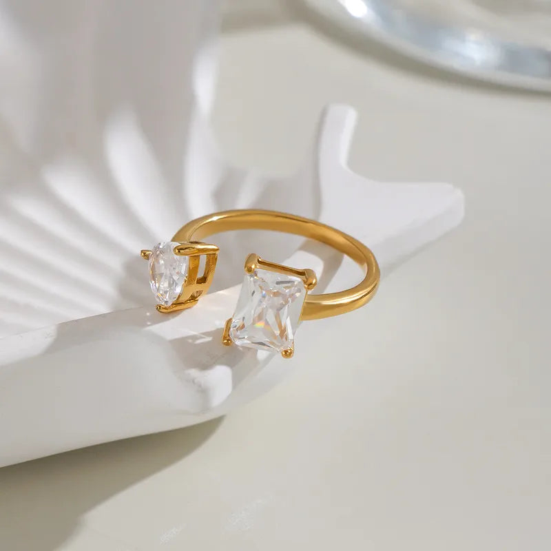 Diora Ring- 18 K Gold Plated (Adjustable)