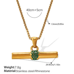 Pretty Girl Neckpiece- 18 K Gold Plated