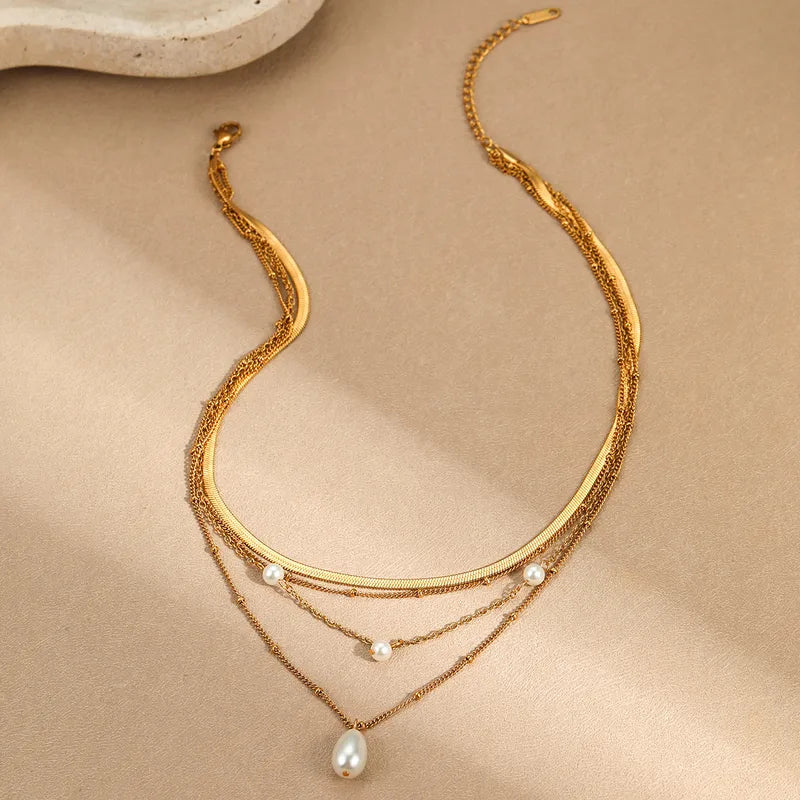 Rich Girl Neckpiece- 18 K Gold Plated
