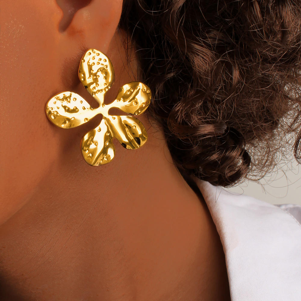Flora Earring - 18 K Gold Plated