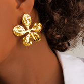 Flora Earring - 18 K Gold Plated