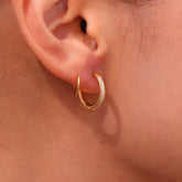 Lovina Earring- 18 K Gold Plated