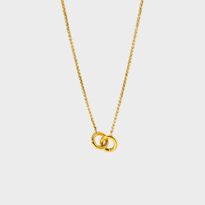 Forever Yours Pendant Set - 18 K Gold Plated