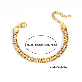 Eden Bracelet - 18 K Gold Plated