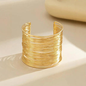 Chunky Bracelet - 18 K Gold Plated