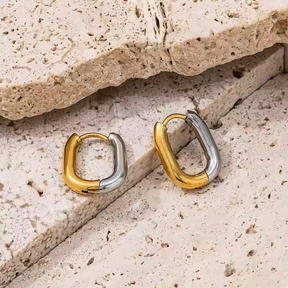 DuoChic Earring - 18 K Gold Plated