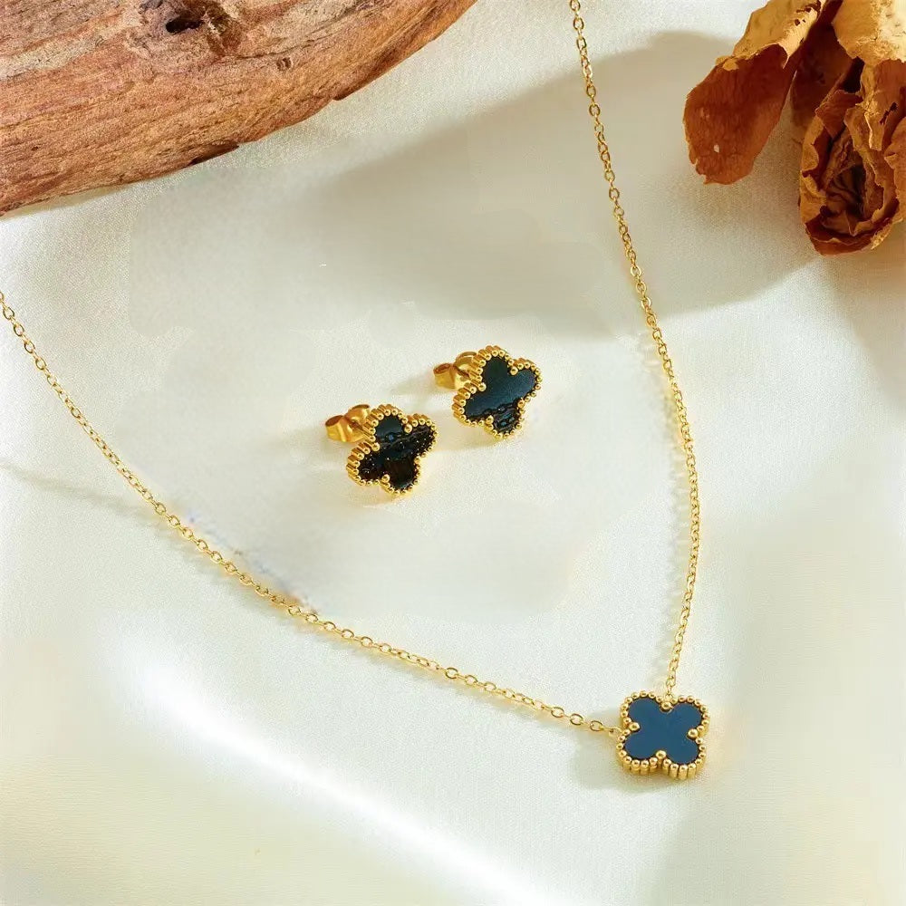 Lefora Pendant Set, Modura Bracelet, and Seashell Ring Combo Set