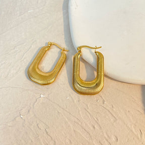 Alina Earring - 18 K Gold Plated
