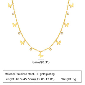 Belya Neckpiece - 18 K Gold Plated