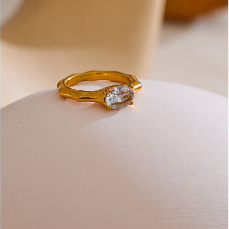 Regalia Ring - 18 K Gold Plated