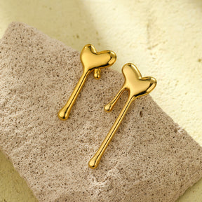 LoveDrop Pendant Set - 18 K Gold Plated