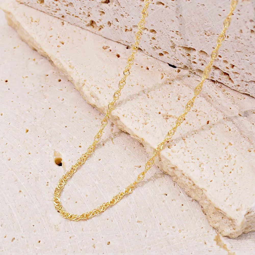 Curvella Chain - 18K Gold Plated