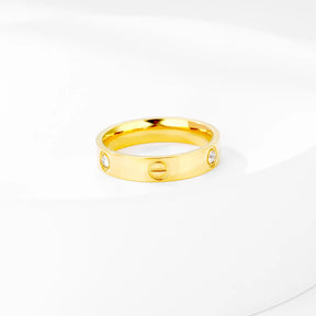 Cartier Love Ring - 18 K Gold Plated