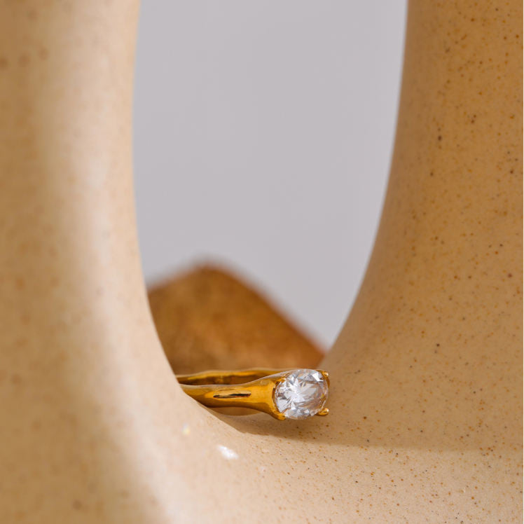 Regalia Ring - 18 K Gold Plated