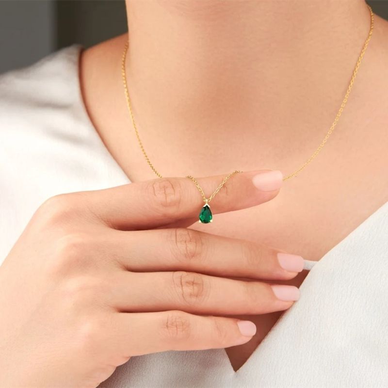 Mini Ray Pendant Set - 18 K Gold Plated