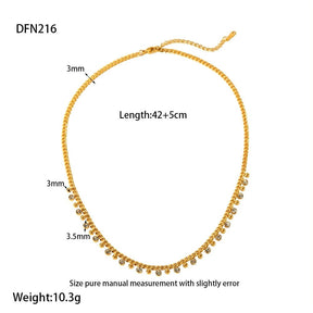 Terra Neckpiece - 18 K Gold Plated