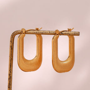 Alina Earring - 18 K Gold Plated