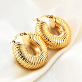 Carolina Earring - 18 K Gold Plated