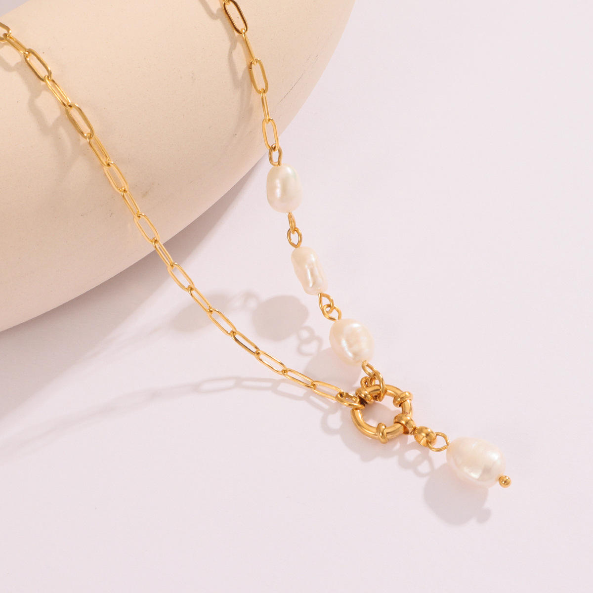 Searella Neckpiece - 18 K Gold Plated